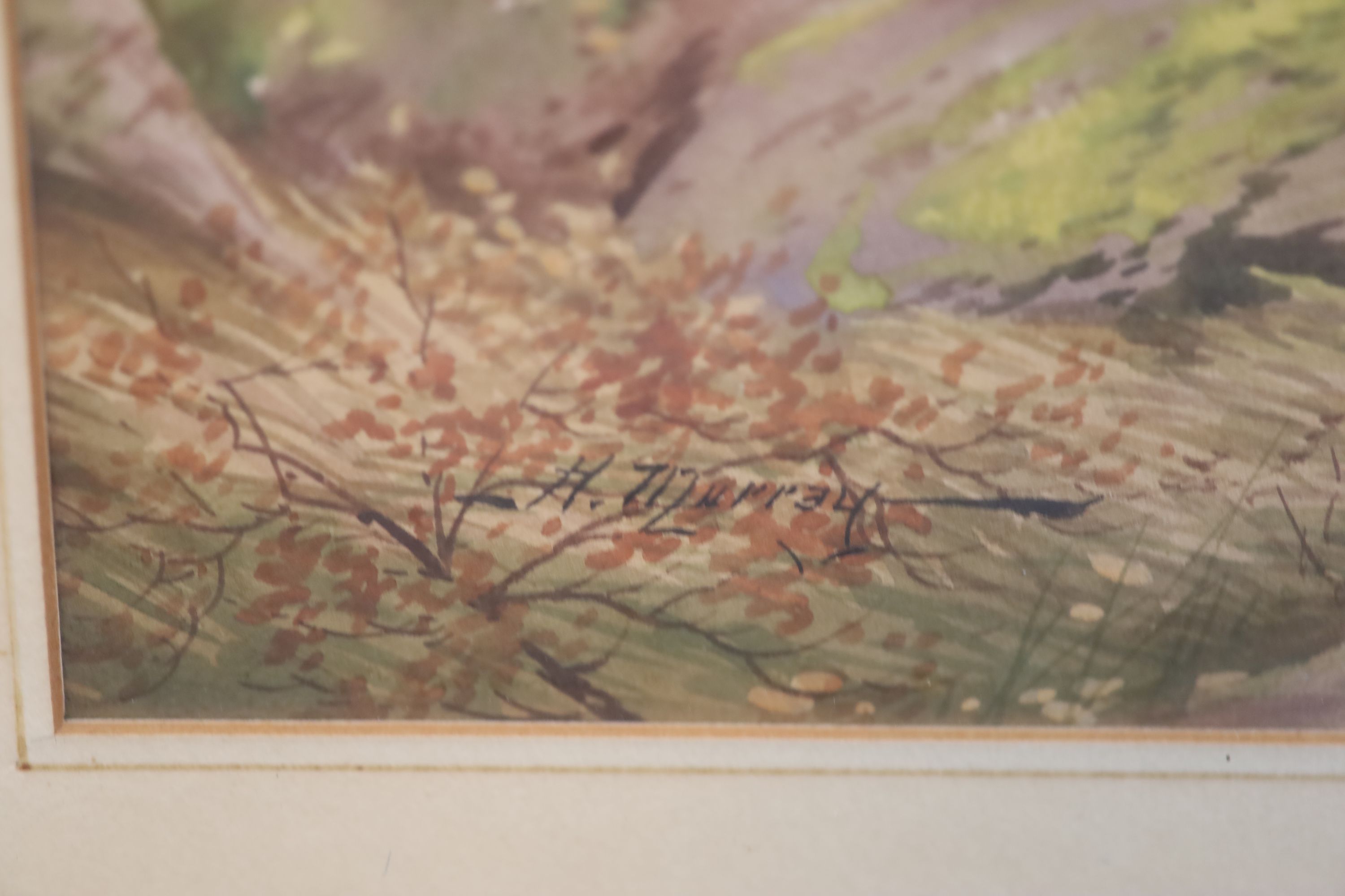 William Murray (1843-1897) Hunting scenes 11.5 x 17.25in.